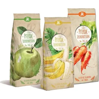 Krmivo pro koně Pamlsky pro koně Derby, 1 kg - banánové