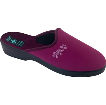 Dámské pantofle Dámské pantofle přezůvky ADANEX bio 29263 vínové uzavřená špička velikost: 36