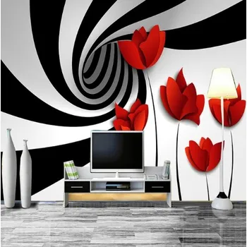 Fototapeta Solution Media 3D tapeta -Tulipány MU1390 6 - Samolepící tapeta - 380-450g/m2