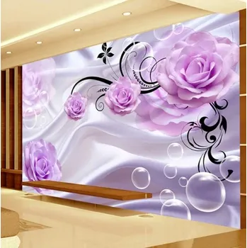 Fototapeta Solution Media 3D tapeta - Hedvábná růže MU1435 6 - Samolepící tapeta - 380-450g/m2