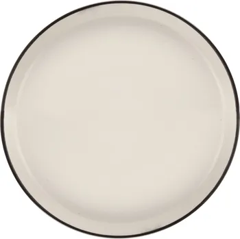 Talíř Clay - II.jakost Dezertní talíř Land, ø 21,5cm, černobílá, II.jakost – jemný vzor s nadčasovou estetikou.