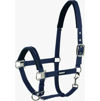 Nylonová ohlávka Eskadron Basic, modrá - vel. Cob