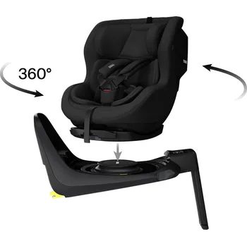 Autosedačka Thule Elm autosedačka pro batolata Black + ISOFIX základna Alfi