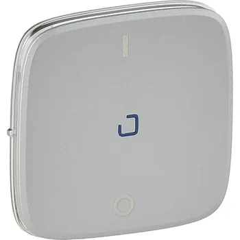 vypínač Valena ALLURE krytka spínače č.2 podsvětlená barva hliník *755047 Legrand