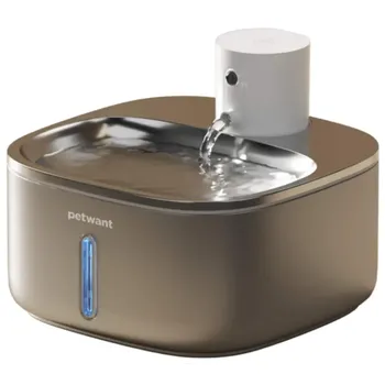 fontána pro kočku Petwant W4-S1 3,2 l hnědá