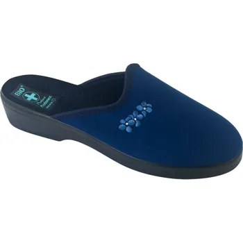 Dámská obuv Dámské pantofle přezůvky ADANEX bio 29262 modré uzavřená špička velikost: 39