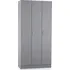 Šatní skříň Visio Lux šatní skříň 90 x 42 x 190 cm šedá