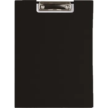 Psací podložka Podložka s klipem A4 dvojitá, Ecoline, černá