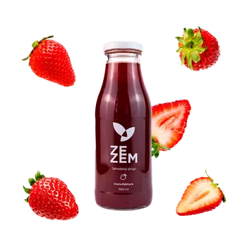 ZEZEM Jahodový sirup 500 ml