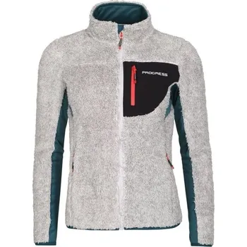 Dámská mikina Dámská hřejivá mikina PROGRESS CALORA XL Šedá, Tyrkysová, Černá