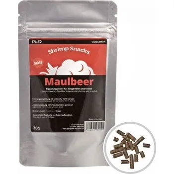Krmivo pro rybičky GlasGarten Shrimp Snacks Mulberry 30g (Moruše)