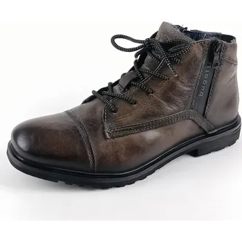 Pánská zimní obuv Pánské kotníkové boty Bugatti 321-A0U3L-3500 hnědé 45