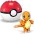 Stavebnice Mega MEGA Pokémon HXP13 PokéBall Collection Charmander a Pichu 40 dílků