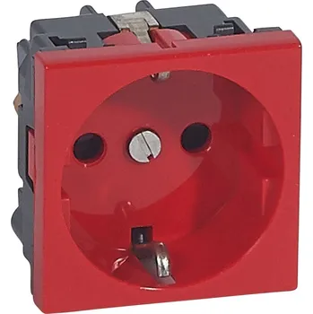 Elektroinstalační materiál MOSN ZÁS.2P+T ANTIB.SCH 2M ČER *077220 Legrand