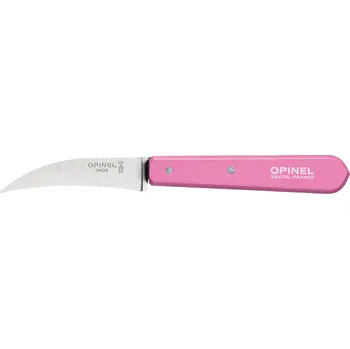 Kuchyňský nůž Opinel Les Essentiels N°114 nůž na zeleninu 7 cm, pink, 002037