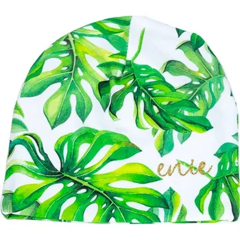 Kojenecká čepice enie baby Dětská čepice 6-9m Tropical Leaves