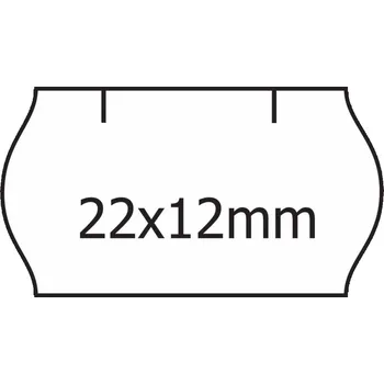 Samolepící etiketa Cenové etikety 22 x 12 CONTACT bílá (44)