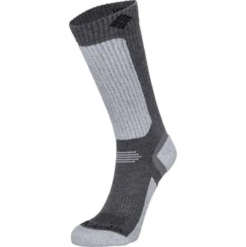 Pánské ponožky Outdoorové ponožky Columbia HIKE CREW 1P 39-42 Tmavě šedá, Šedá, Černá