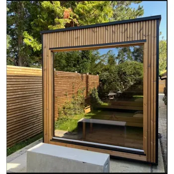 Sauna Nordic wood Zahradní sauna Vibe Luxury Thermowood 2,3