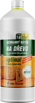 impregnace na dřevo Den Braven Optimal ochranný nátěr na dřevo 5 kg