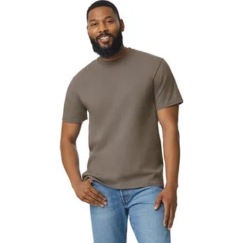 Oblečení a móda Gildan Pánské triko G65000 Brown Savana L