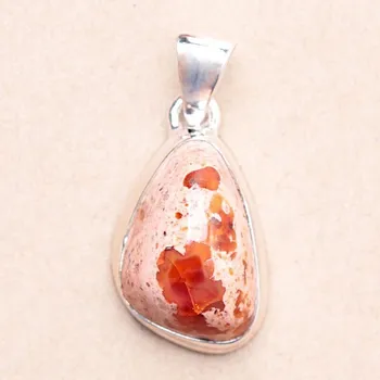 Přívěsek Opál mexický přívěsek stříbro Ag 925 P828 2 cm, 5,1 g