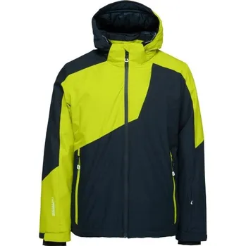 Pánská lyžařská bunda LOAP FENIXUS XXL Tmavě modrá, Reflexní neon