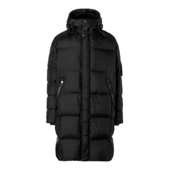 Pánská parka Pánský péřový kabát Erico-D1 v černé barvě 54