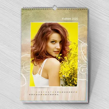 Fotokalendář Nástěnný fotokalendář měsíční "Dekorativní"