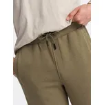 Ombre Joggers kalhoty OM-PABS-0174 Khaki Regular Fit M