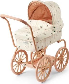 Kočárek pro panenku Liewood Adaline Doll Pram Peach/Sea Shell