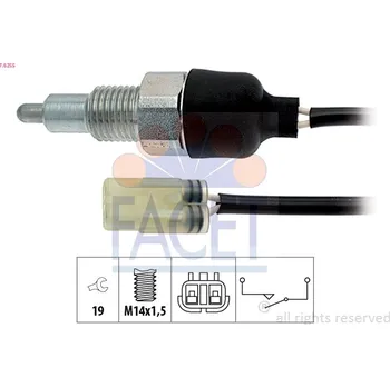 Spínač - světlo zpátečky FACET (7.6255)