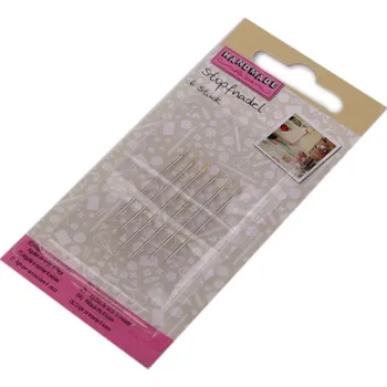 Nástroj na niť a příze Jehly látací pro špatný zrak, zlatá ucha