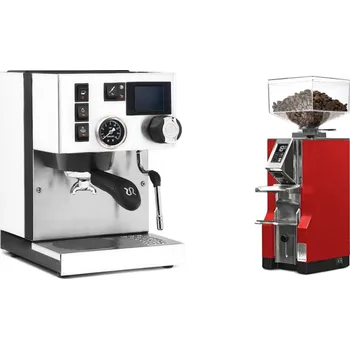 Kávovar Rancilio Silvia BC PID, white + Eureka Mignon Libra, CR ferrari…