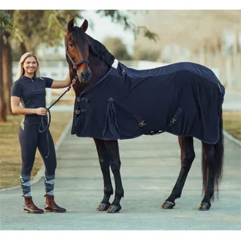 Deka pro koně Letní deka Horze Houston Mesh - modrá, vel. 155