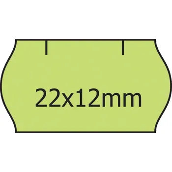 Samolepící etiketa Cenové etikety 22 x 12 CONTACT zelená (44)