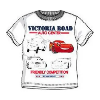 Chlapecké tričko Sun City Cars auta trička bílá 1 Velikost: 6roků