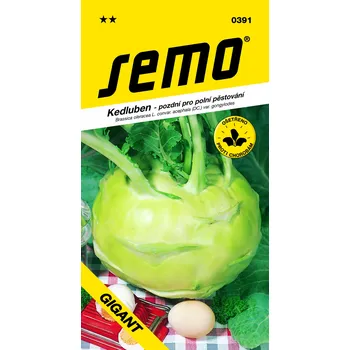 Zahrada Semo Kedluben Gigant (pozdní pro polní pěstování)