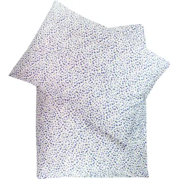 Povlečení enie baby Povlečení 100x135 cm a 40x60 cm LITTLE BLUE FLOWERS