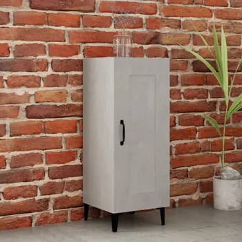 Příborník do zásuvky Nábytek XL Příborník betonově šedý 34,5 x 34 x 90 cm kompozitní dřevo 812424