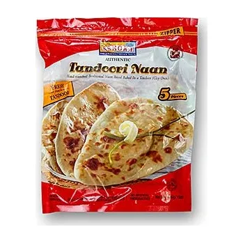 Kreyenhop + Kluge GmbH & Co. KG Tandoori Naan, indický chléb bezpříchuti, TK, 426g, 5 kusů