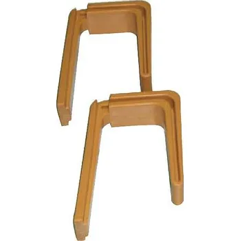 kbelík Držáky pro kbelíky a žlaby, 1 pár, plast