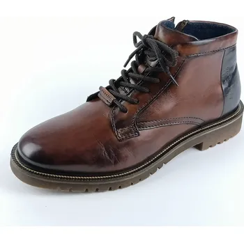 Pánská zimní obuv Pánské kotníkové boty Bugatti 331-AO930-1010 hnědé 42