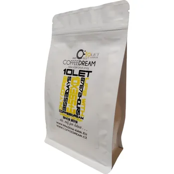 Káva COFFEEDREAM | Espresso směs TEN - 100g / běžný třívrstvý sáček / Středně jemné mletí - espresso, mocca TEN S12