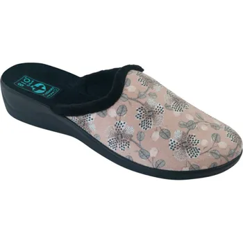 Dámské pantofle Dámské pantofle přezůvky ADANEX Silvia 29110 smetanové plná špička velikost: 40