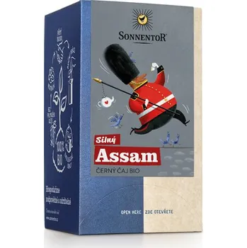 Nealkoholický nápoj Sonnentor Černý čaj Silný Assam porcovaný | BIO