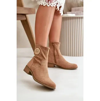 Dámská zimní obuv Boty na podpatku model 199067 Step in style 38