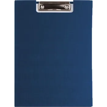 Podložka s klipem A4 dvojitá, Ecoline, tm.modrá