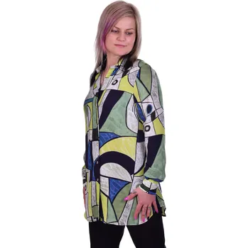 Dámská halenka Dámská košile VALENTINAS 119 Blouse Green Velikost: S