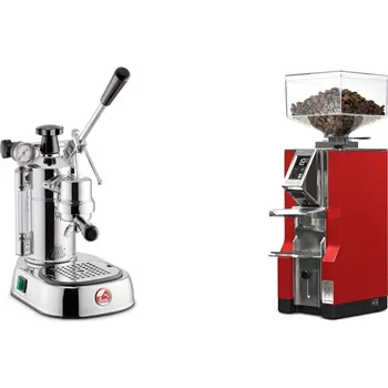 Příprava kávy La Pavoni Professional Lusso + Eureka Mignon Libra, CR ferrari…